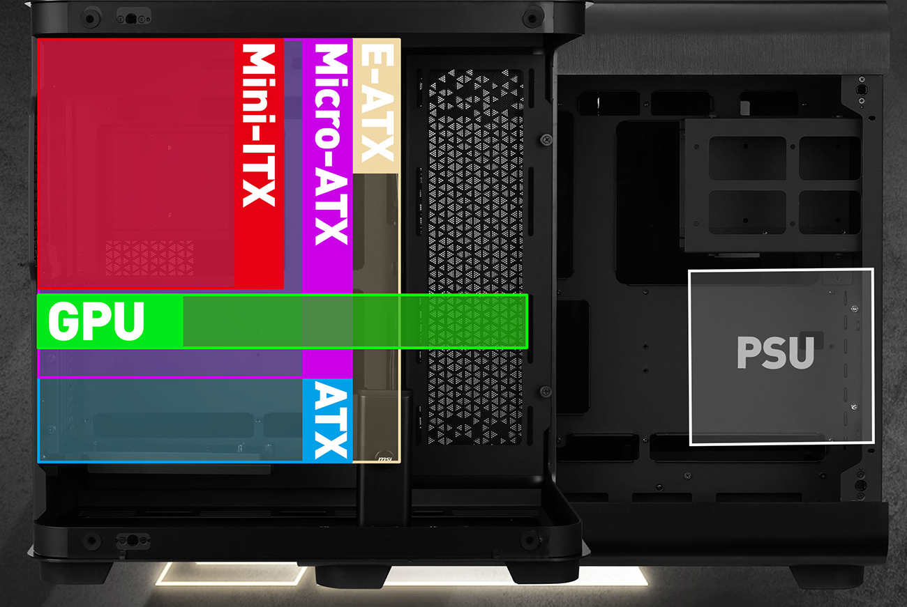 Magis / マジス　MEMO MSI MEG Maestro 700L PZ Project Zero Mid Tower Gaming Case